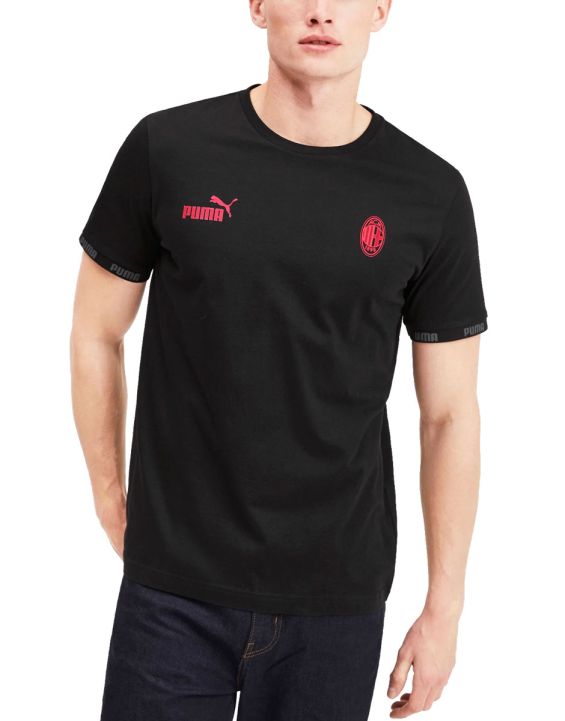 'PUMA Ac Milan Culture Tee Black