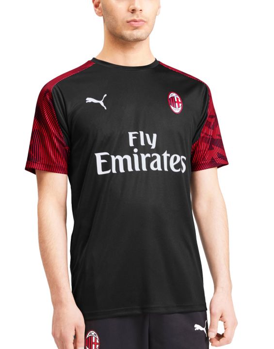 'PUMA Ac Milan Stadium Jersey SS Tee Black