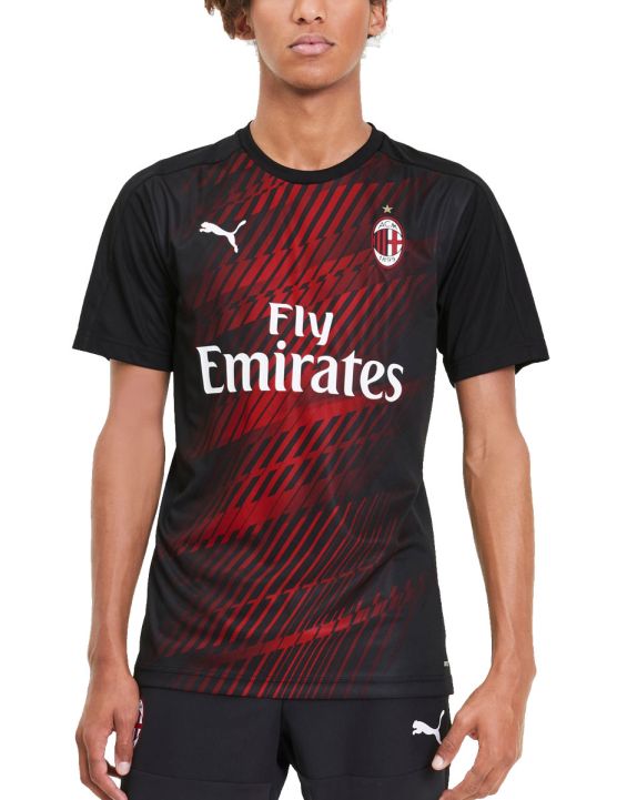 'PUMA Ac Milan Stadium Jersey Tee Black