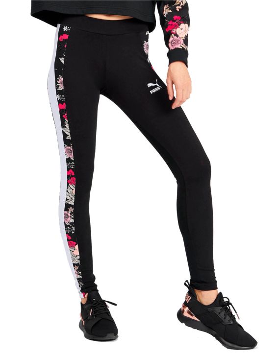 'PUMA Floral Aop Leggings Black