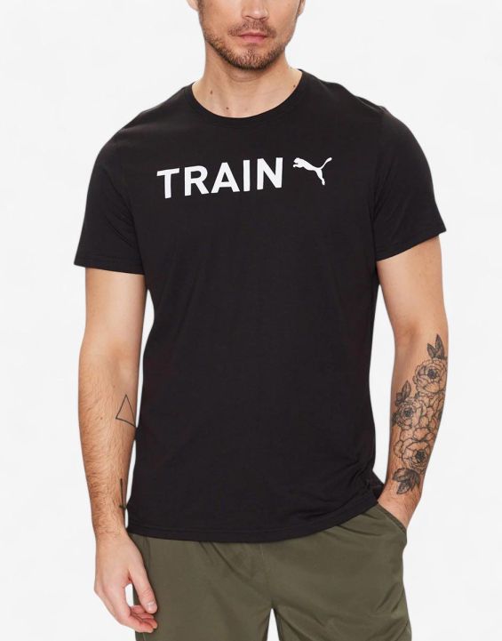 'PUMA Graphic Training Tee Black