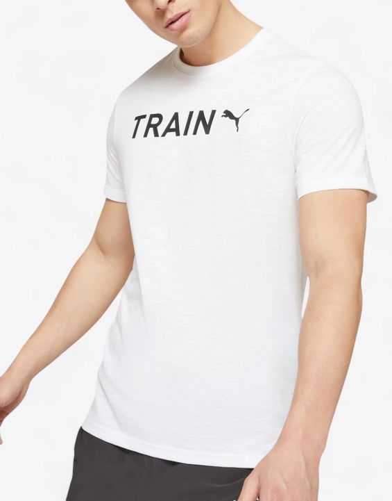 'PUMA Graphic Training Tee White