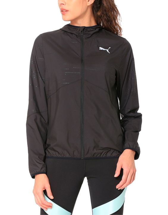 'PUMA Ignite Hooded Wind Jacket Black