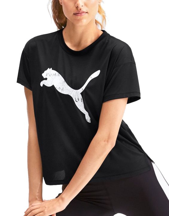 'PUMA Last Lap Logo Tee Black