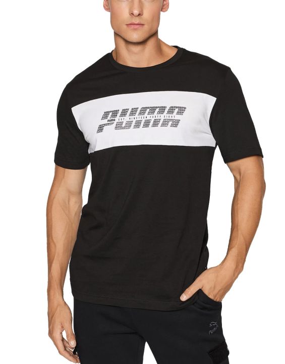 'PUMA Logo II Tee Black