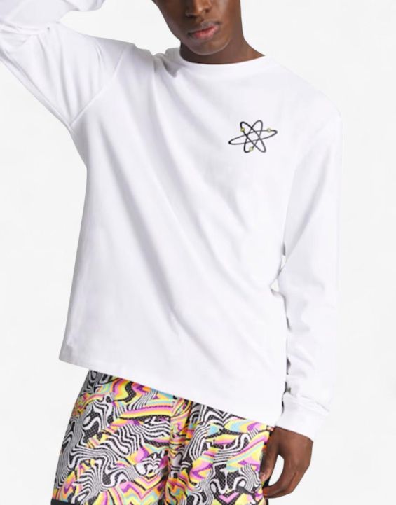 'PUMA Melo x Dexter's Laboratory Basketball Long Sleeve Blouse White