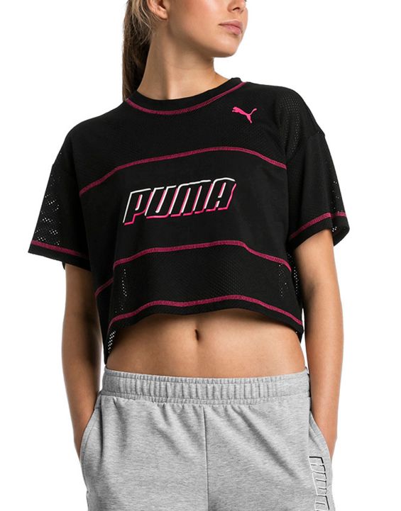 'PUMA Modern Sports Cropped Tee Black