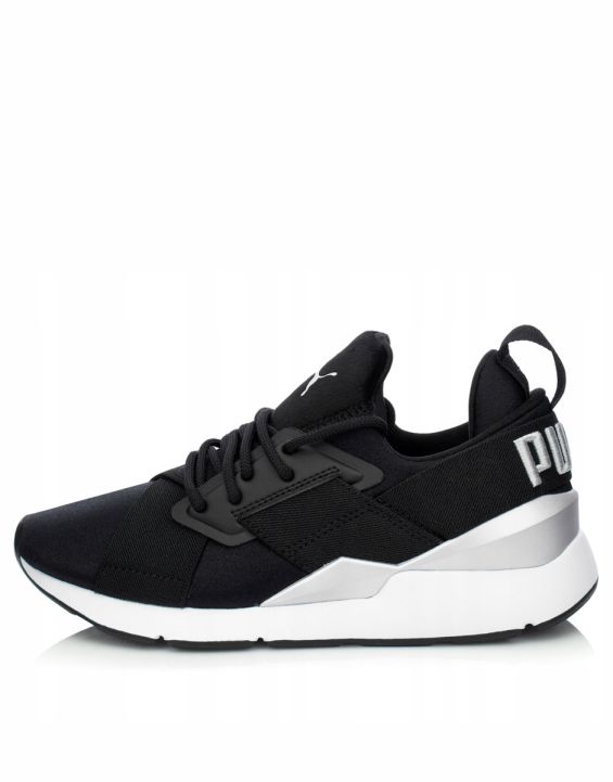 'PUMA Muse Satin II Black