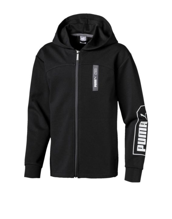 'PUMA Nu-Tility Hooded Jacket Black