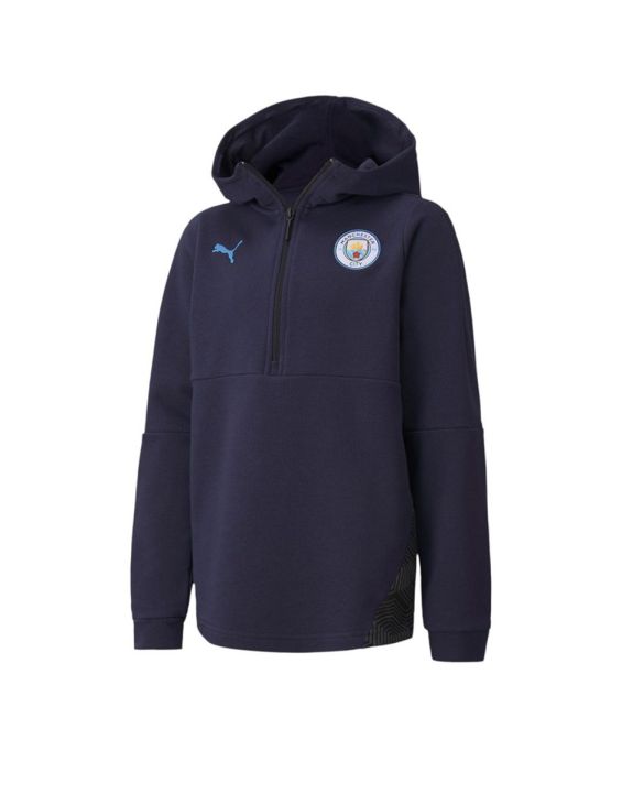 'PUMA Manchester City Casual Hoodie Navy