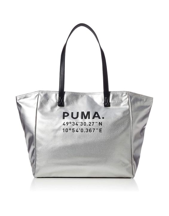 'PUMA Prime Time Large Shopper Silver