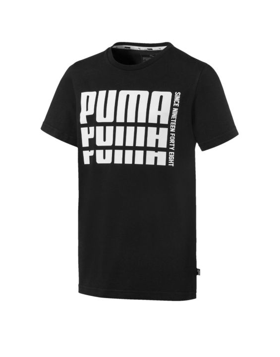 'PUMA Rebel Bold Basic Tee Black