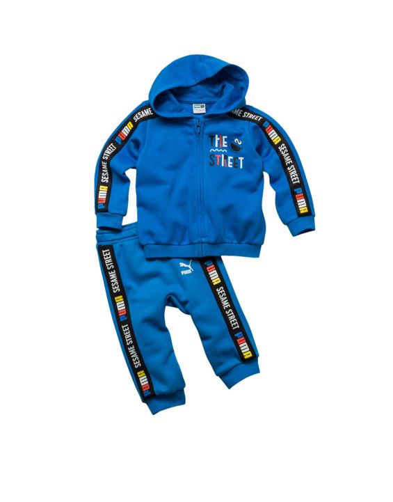 'PUMA Sesame Hooded Jogger Blue