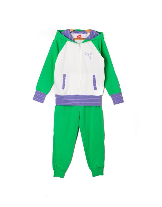'PUMA Sweat Hood Suit Multicolour White