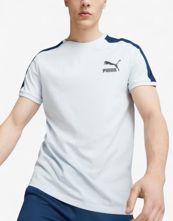 'PUMA T7 Iconic Tee Light Blue 'PUMA T7 Iconic Tee Light Blue