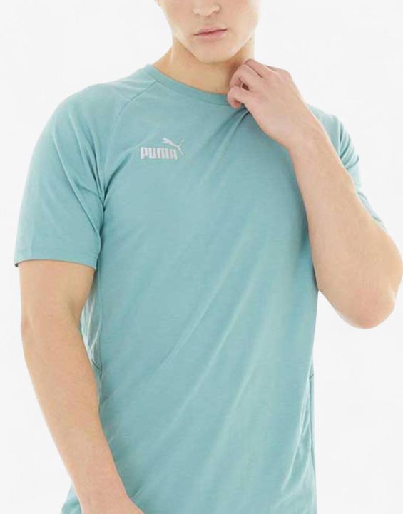 'PUMA TeamFinal Casuals Tee Green 'PUMA TeamFinal Casuals Tee Green