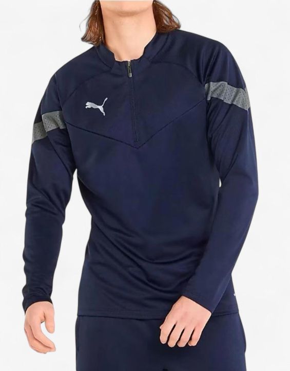 'PUMA TeamFinal Training 1/4 Zip Sweatshirt Blue 'PUMA TeamFinal Training 1/4 Zip Sweatshirt Blue
