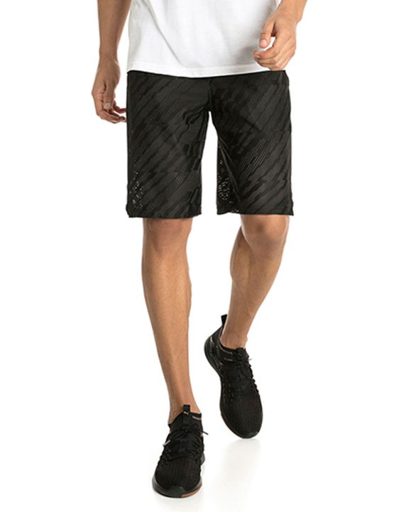 'PUMA Training Vent Knit Shorts Black