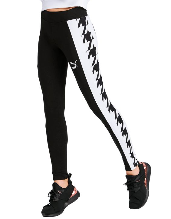 'PUMA Trend AOP Leggings Black