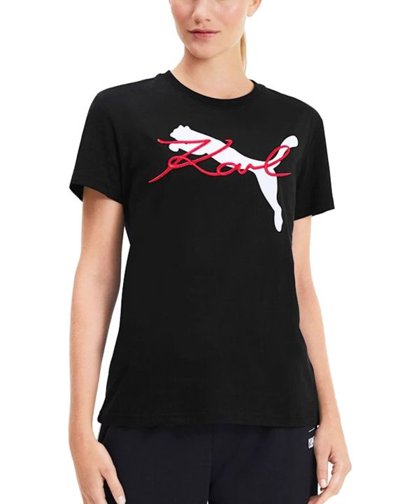 'PUMA X Karl Lagerfeld Tee Black