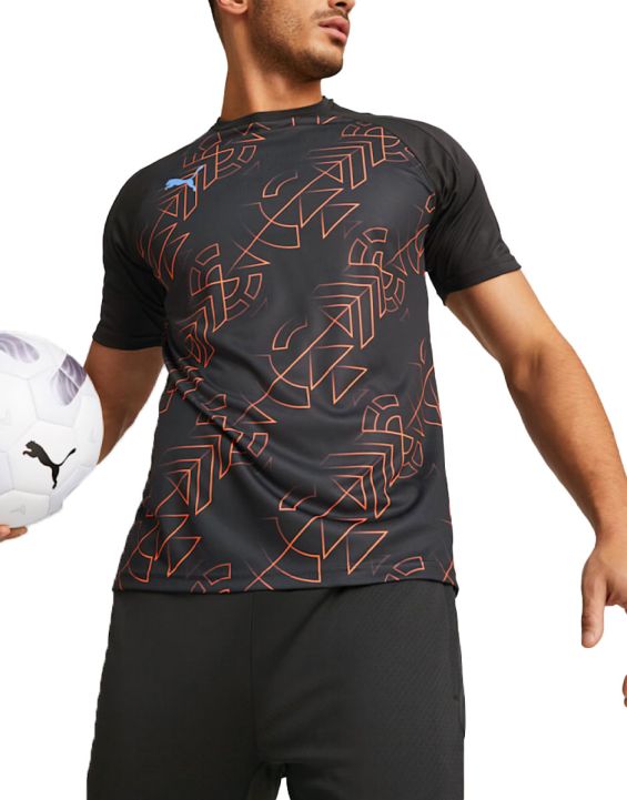 'PUMA ТeamLIGA Graphic Tee Black