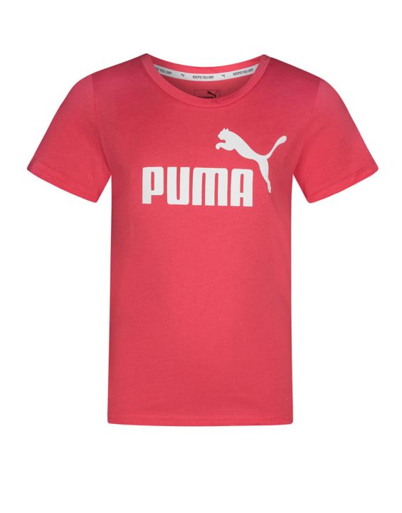 'PUMA Style Essential Logo Tee Pink