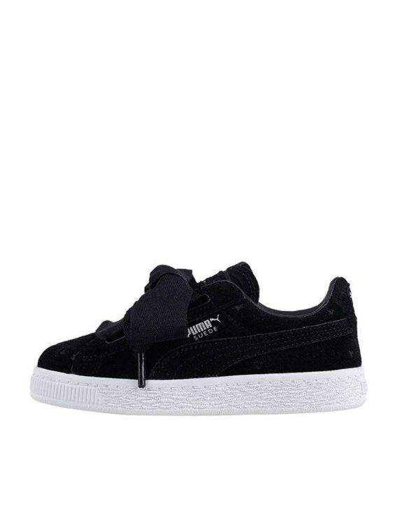 'PUMA Suede Heart Jnr Black