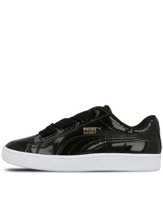 'PUMA Basket Heart Patent Wns Black