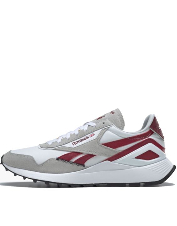 'REEBOK Classic Leather Legacy AZ Shoes White/Grey/Burgundy