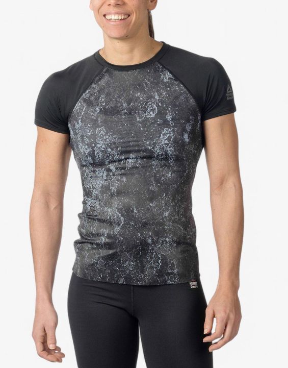 'REEBOK CrossFit Paddle Tee Black