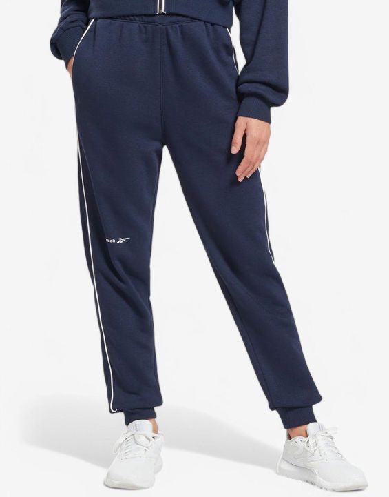 'REEBOK Identity French Terry Pants Blue 'REEBOK Identity French Terry Pants Blue