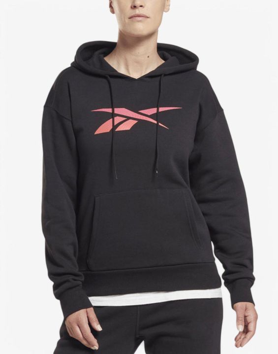 'REEBOK Identity Vector Graphic Hoodie Black