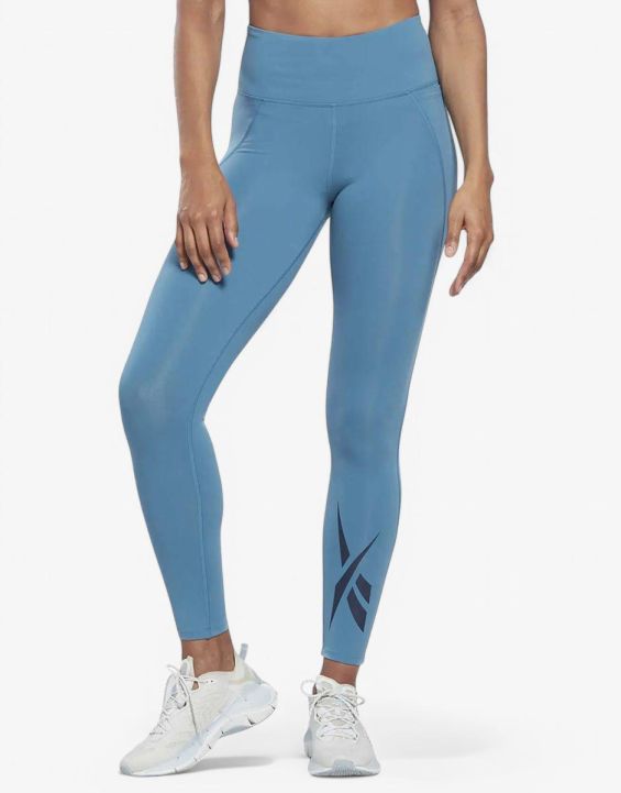 'REEBOK Lux Vector Leggings Blue