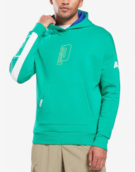 'REEBOK x Prince Hoodie Green