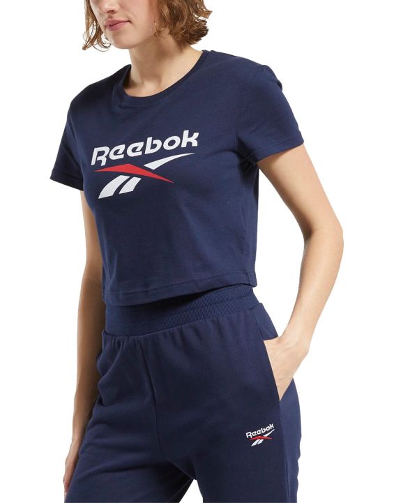 'REEBOK Classics Big Logo Tee Navy