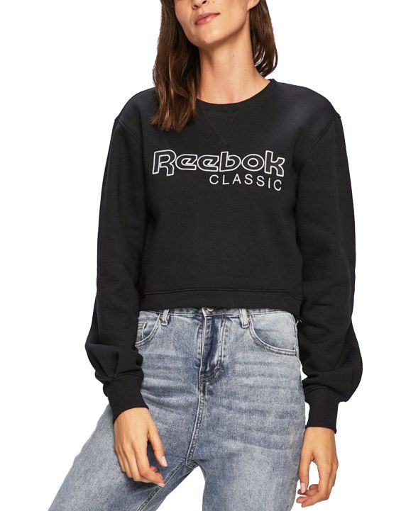 'REEBOK Classics Fleece Sweatshirt Black