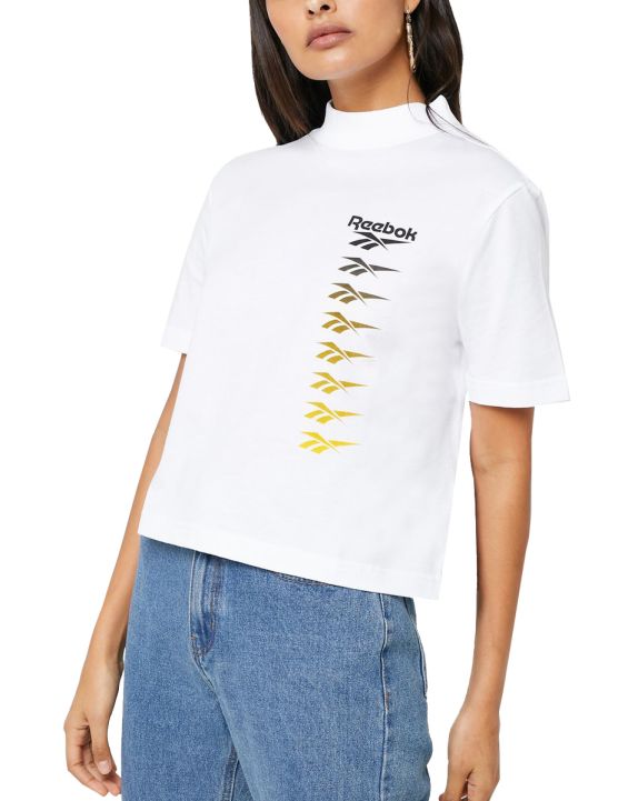 'REEBOK Classics Vector Crop Tee White