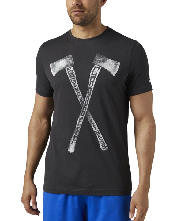 'REEBOK CrossFit Axe Graphic Tee Black