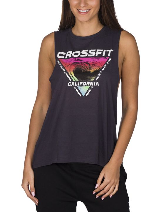'REEBOK CrossFit Retro Cali Muscle Tank Grey