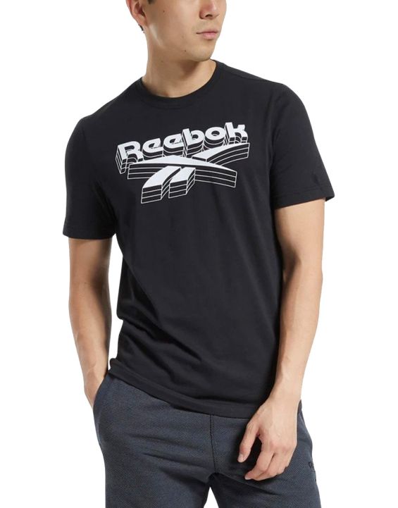 'REEBOK Graphic Tee Black