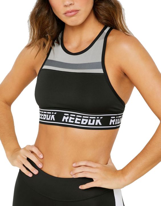 'REEBOK Meet You There Low-Impact Bralette Black