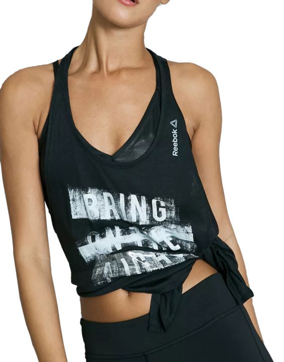 'REEBOK Racerback Tank Black