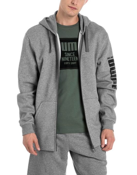 'PUMA Rebel Bold Full Zip Fleece Hoodie