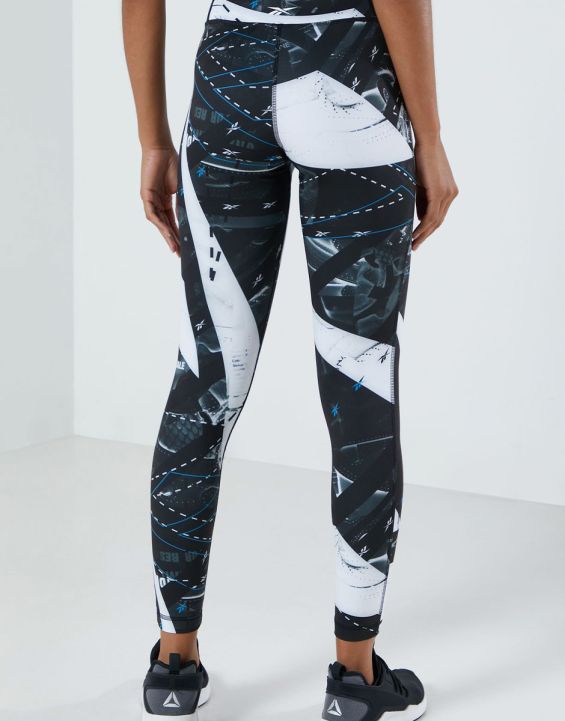 REEBOK Workout Ready Printed Leggings AOP - 2