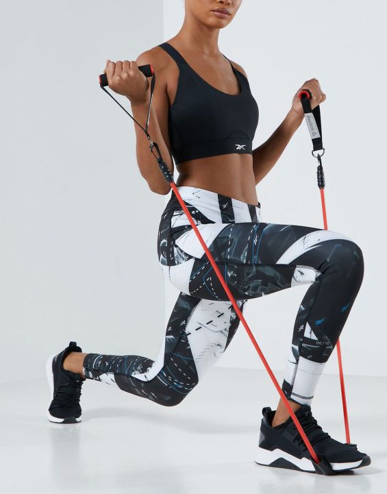 REEBOK Workout Ready Printed Leggings AOP - 3