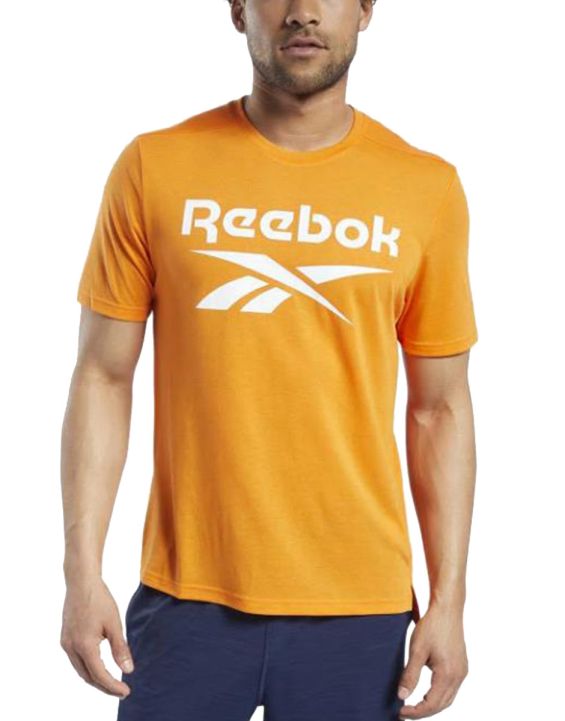 'REEBOK Workout Ready Supremium Graphic Tee Orange