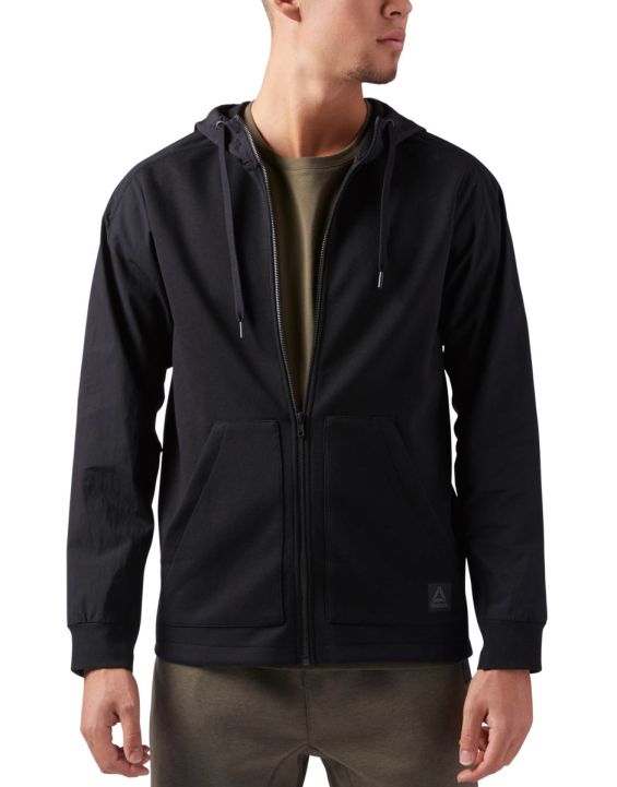 'REEBOK Training Supply Hoodie Black