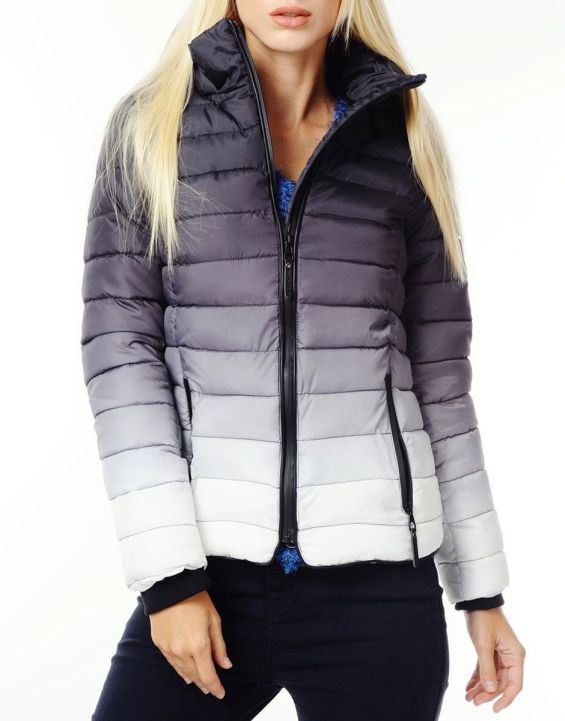 'ROCK ANGEL Faded Jacket Jolie Grey