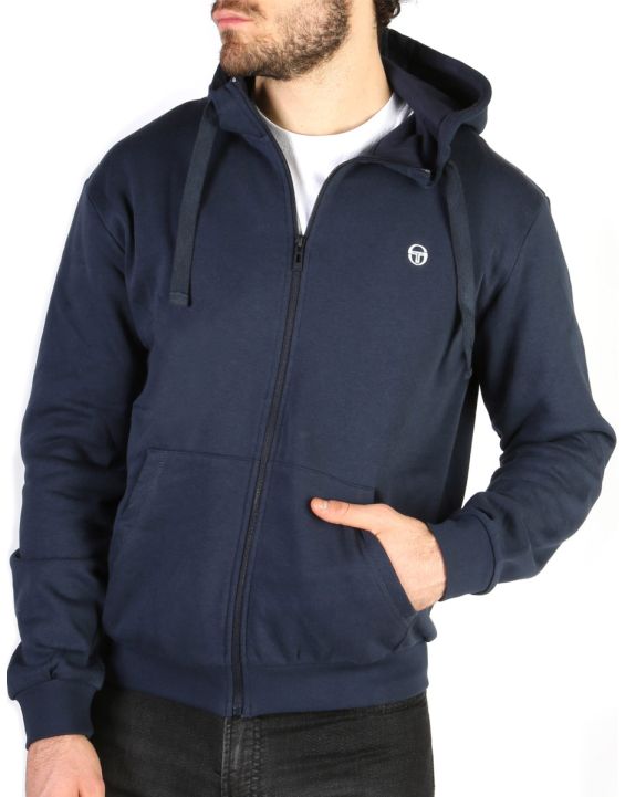 'SERGIO TACCHINI Iconic FZ Hoodie Navy