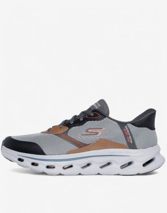 'SKECHERS Go Walk Glide Step 2.0 Zac Shoes Grey 'SKECHERS Go Walk Glide Step 2.0 Zac Shoes Grey